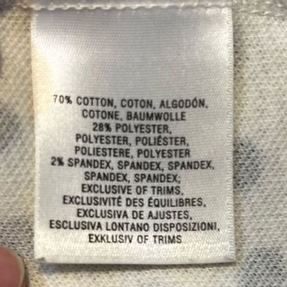 ANTHROPOLOGIE POSTAGE STAMP Short Sleeve Polkadot Top Black White Women’s XS - Picture 4 of 5